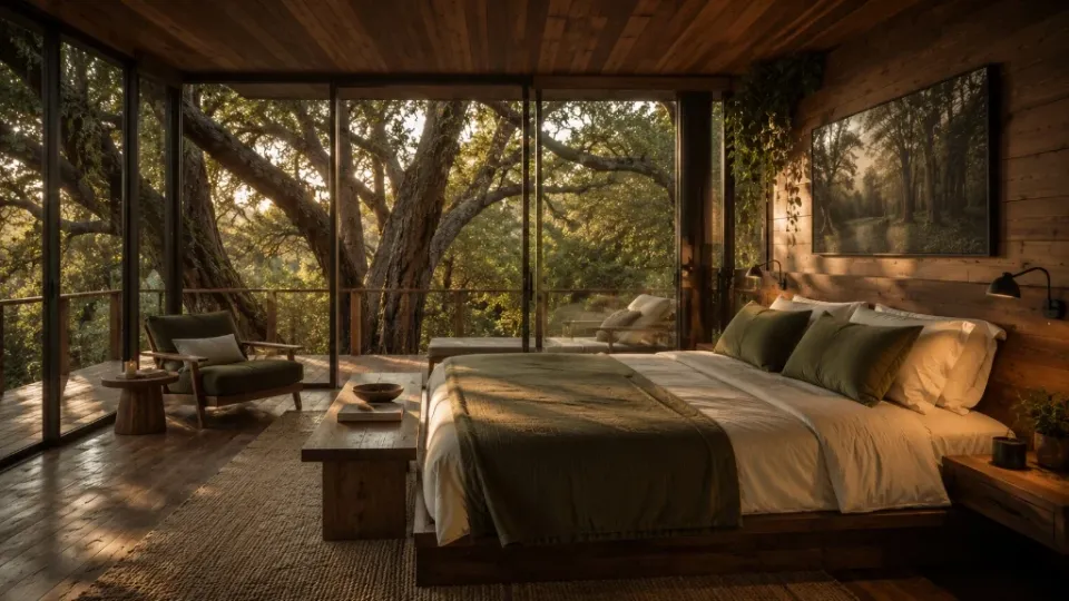 Cabaña Algarrobo — habitación